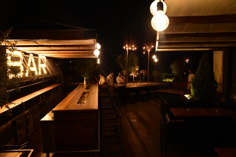 Kitchen Yard on Saturday Night